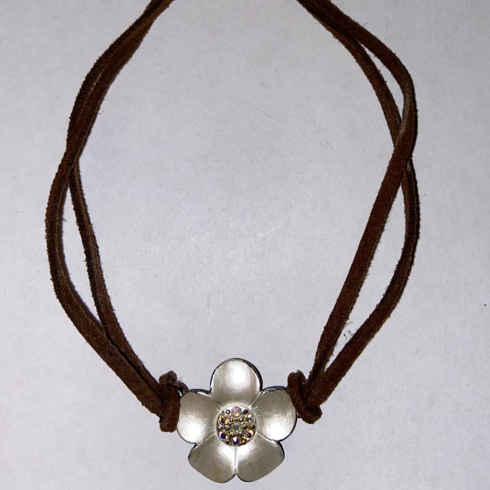 Metal Flower Necklace